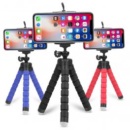 Colorful Flexible Phone Tripod