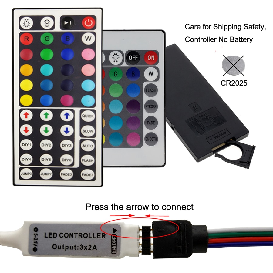 LED Stripes with Remote Control - Image 5