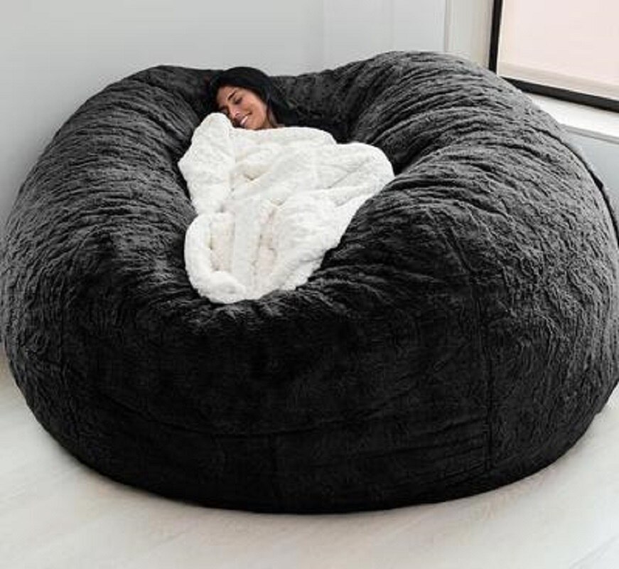 Velvet Bean Bag