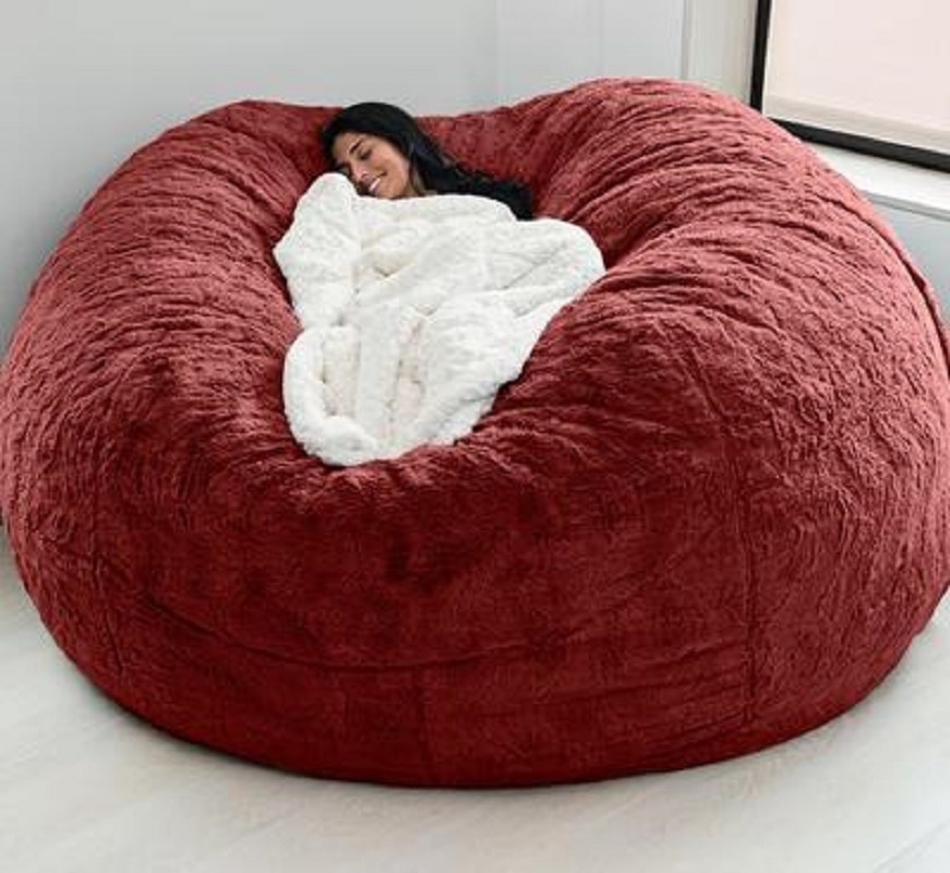 Velvet Bean Bag
