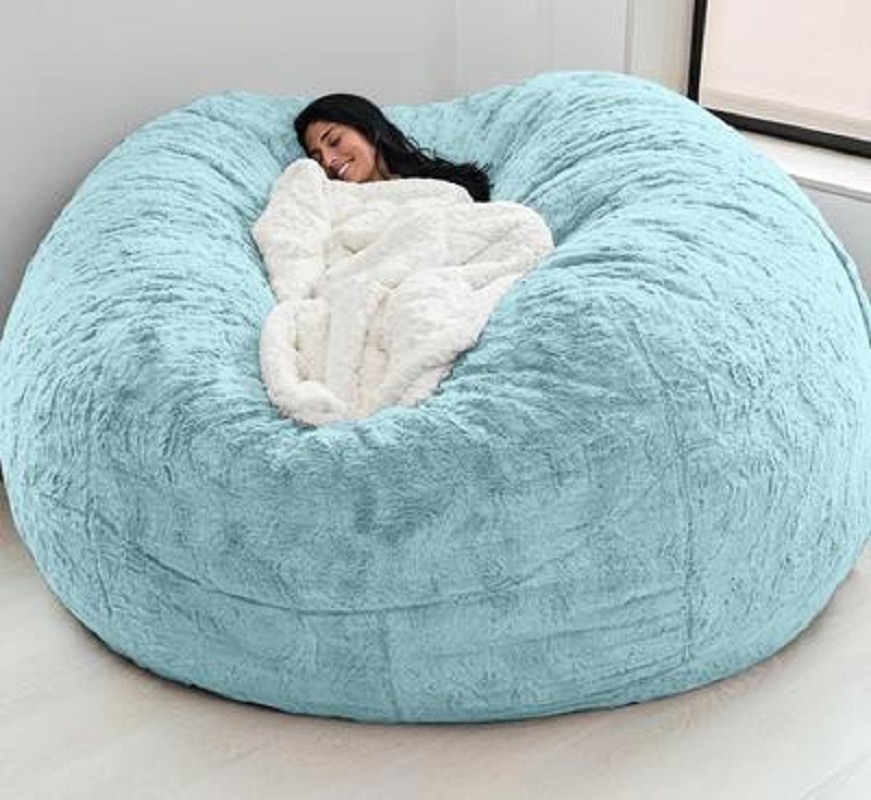 Velvet Bean Bag
