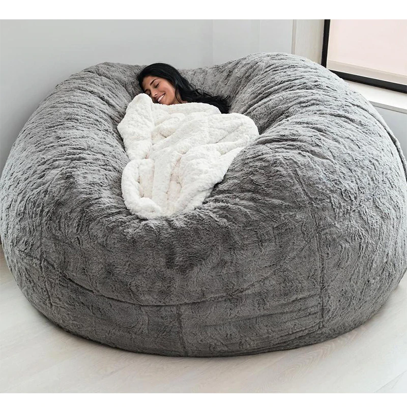 Velvet Bean Bag