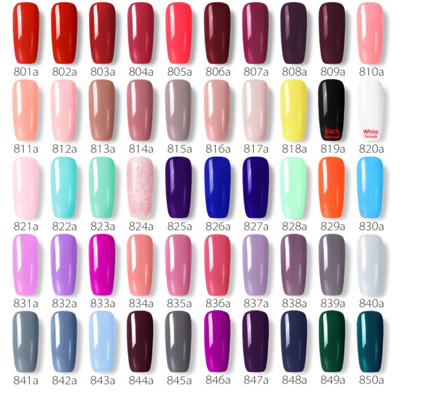 Luxury Colors Gel Nail Polish