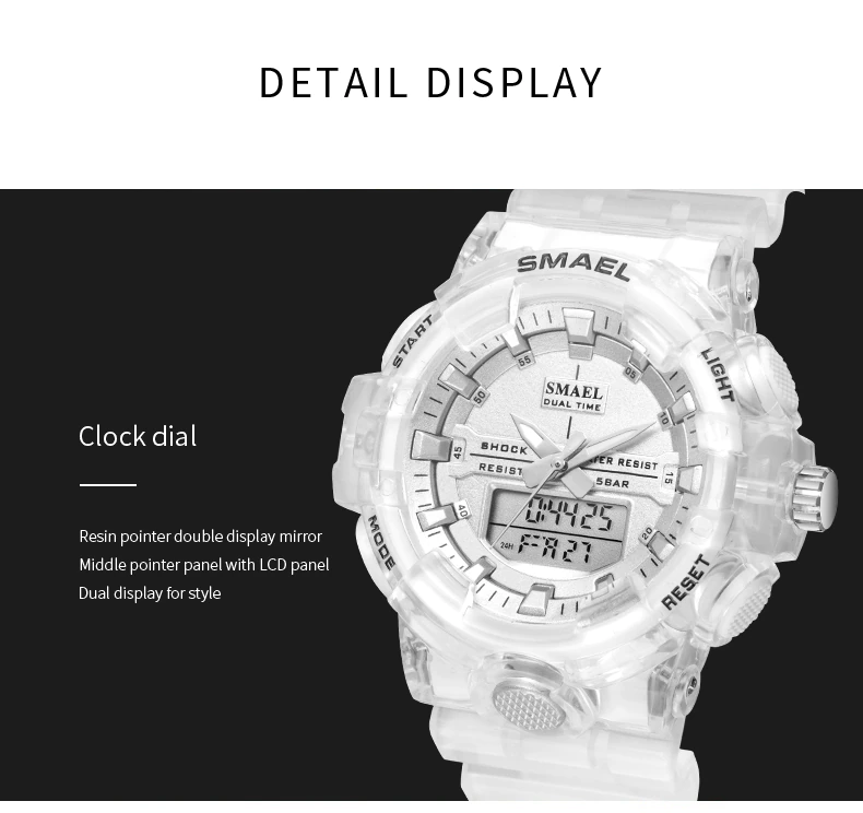 Woman Jelly Strap Watch - Image 5