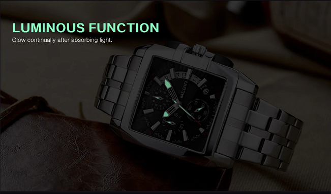 MEGIR Men's Luxury Stainless Steel Quartz Watch - Image 8